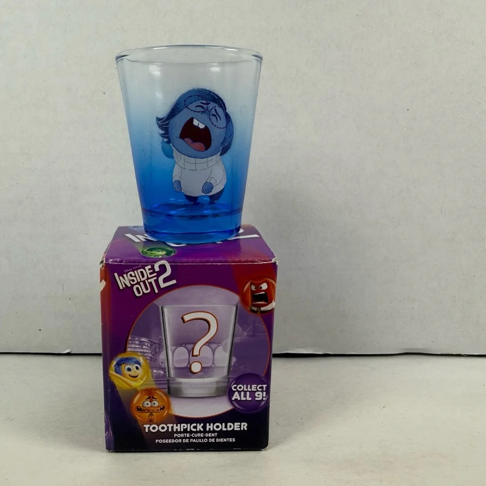Disney Pixar Inside Out 2 Characters Blind Box Mini Glass - Sadness